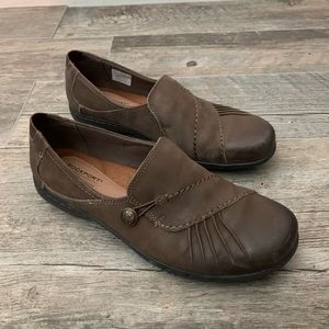 Rockport Cobb Hill Leather Upper Slip On Shoes